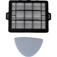 Ensemble de pr&eacute;filtre HEPA pour moteur et filtre d'&eacute;chappement en mousse pour aspirateur sac-&agrave;-dos Ergo et Ergo Pro MAS Chibougamau