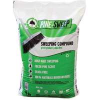 Compos&eacute; de balayage biod&eacute;gradable Pine Sweep, Sac, 44 lb (20 kg) MAS Chibougamau