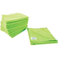 Chiffon de d&eacute;poussi&eacute;rage et nettoyage, Microfibre, Vert MAS Chibougamau