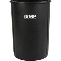 Poubelle demi-ronde, Poly&eacute;thyl&egrave;ne, 21 gal. US MAS Chibougamau