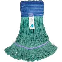T&ecirc;te de vadrouille &agrave; bande large, Antimicrobien/Finition de plancher/Sp&eacute;cialis&eacute;, Coton/Rayonne/Synth&eacute;tique, Style Boucle MAS Chibougamau