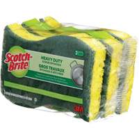Scotch-Brite&reg; Heavy Duty Scrub Sponge, Scrubbing, 2-3/5" W x 4-2/5" L MAS Chibougamau