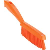 Brosse &agrave; main &eacute;troite &agrave; manche court, Soies Tr&egrave;s ferme, Longueur de 11-4/5", Orange MAS Chibougamau