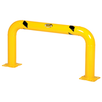 High Profile Machinery Guards, 4' W x 2' H, Yellow MAS Chibougamau