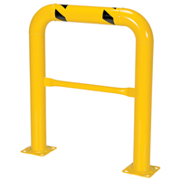High Profile Machinery Guards, 3' W x 3.5' H, Yellow MAS Chibougamau