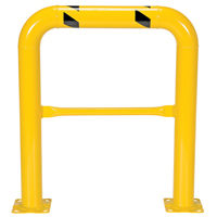 High Profile Machinery Guards, 3' W x 3.5' H, Yellow MAS Chibougamau