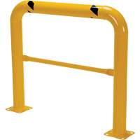 High Profile Machinery Guards, 4' W x 3.5' H, Yellow MAS Chibougamau