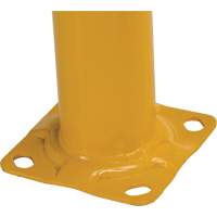 High Profile Machinery Guards, 4' W x 3.5' H, Yellow MAS Chibougamau