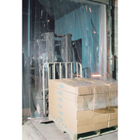 Strip Curtain Doors, 10' x 10' Door Opening, 12" Strip Width, 0.120" Strip Thickness MAS Chibougamau