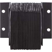Laminated Dock Bumpers, Horizontal, Rubber, 24" W x 4" D x 12" H MAS Chibougamau