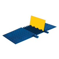 Yellow Jacket&reg; Cable Protector, 5 Channels, 18" L x 50" W x 1.875" H MAS Chibougamau