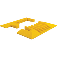 Yellow Jacket&reg; 5-Channel Heavy Duty Cable Protector - End Caps MAS Chibougamau