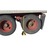 Ergo Handle Wheel Chock, 9-1/4" x 8" x 6", Black MAS Chibougamau