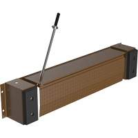 Niveleur de quai m&eacute;canique Edge-O-Dock, 93" la, 66" Largeur de la plateforme, 29" Port&eacute;e MAS Chibougamau