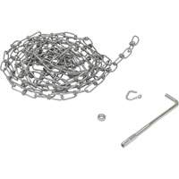 Chaîne &agrave; double boucle avec crochet de suspension MAS Chibougamau
