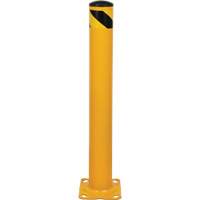 Butoir, Acier, 36" h x 4-1/2" la, Jaune MAS Chibougamau