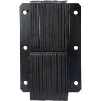 Laminated Dock Bumpers, Vertical, Rubber, 11" W x 4" D x 20" H MAS Chibougamau