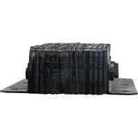 Laminated Dock Bumpers, Vertical, Rubber, 11" W x 4" D x 20" H MAS Chibougamau
