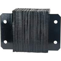 Laminated Dock Bumpers, Horizontal, Rubber, 12" W x 6" D x 10" H MAS Chibougamau