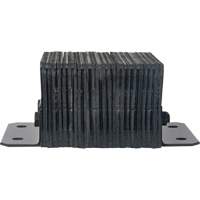 Laminated Dock Bumpers, Horizontal, Rubber, 12" W x 6" D x 10" H MAS Chibougamau
