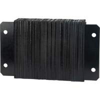 Laminated Dock Bumpers, Horizontal, Rubber, 18" W x 4" D x 12" H MAS Chibougamau