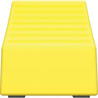 Checkers Safety Heavy-Duty Ultra Class Mining Wheel Chock without Bracket, HDPE, Yellow, 14-1/2" W x 17-1/2" D x 16" H MAS Chibougamau