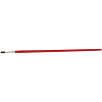 Round Marking Paint Brush, 5/32" Brush Width, Camel Hair, Wood Handle MAS Chibougamau