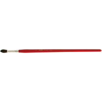 Round Marking Paint Brush, 9/32" Brush Width, Camel Hair, Wood Handle MAS Chibougamau