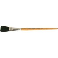 One Stroke Paint Brush, 3/4" Brush Width, Ox Hair, Wood Handle MAS Chibougamau