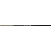 Flat Bristle Artist Brush, 6 mm Brush Width, Red Sable, Wood Handle MAS Chibougamau