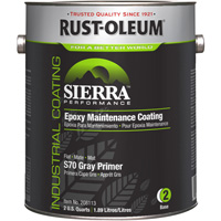Appr&ecirc;t acrylique &eacute;poxydique &agrave; base d'eau Sierra Performance S70/S71, Gallon, Gris MAS Chibougamau