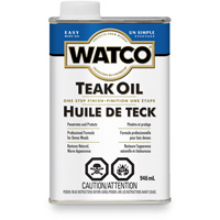 Huile de teck Watco, 946 ml, Transparent, Transparent MAS Chibougamau