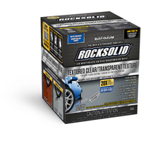 RockSolid&reg; Top Coat, Satin/Textured, Clear MAS Chibougamau