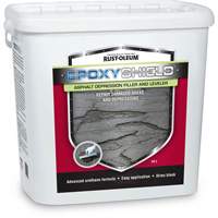 Mat&eacute;riau de remplissage de d&eacute;pression et de nivellement pour asphalte EpoxyShield, Seau, Noir MAS Chibougamau