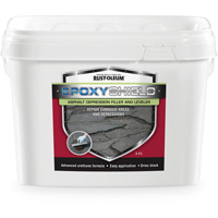 Mat&eacute;riau de remplissage de d&eacute;pression et de nivellement pour asphalte EpoxyShield, Seau, Noir MAS Chibougamau
