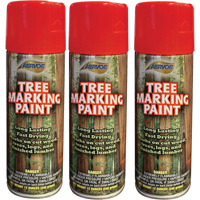 Peinture fluorescente pour marquer les arbres Aervoe 690, Rouge fluorescent, 16 oz MAS Chibougamau
