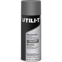 Peinture-&eacute;mail en a&eacute;rosol polyvalent UTILI-T, Appr&ecirc;t gris, 10 oz/283 g, Canette a&eacute;rosol MAS Chibougamau
