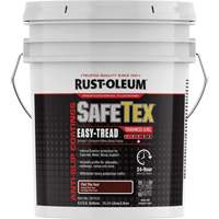 Rev&ecirc;tement d'acrylique SafeTex Easy-Tread, 4 gal., &agrave; l'eau, Plat/Textur&eacute;, Rouge MAS Chibougamau