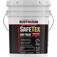 Rev&ecirc;tement d'acrylique SafeTex Easy-Tread, 4 gal., &agrave; l'eau, Plat/Textur&eacute;, Noir MAS Chibougamau