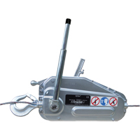 Palan &agrave; c&acirc;ble d'acier Tirfor - TU17, Diam&egrave;tre du fil 5/16", Capacit&eacute; 2000 lb (1 tonne) MAS Chibougamau