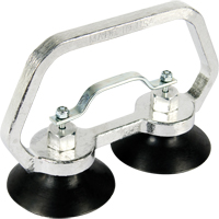 Appareils &agrave; ventouses - Ventouse double industrielle, 30 lb Capacit&eacute;, 3", Barre &agrave; tirer, 7" Longueur de la manche MAS Chibougamau