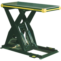 Table &eacute;l&eacute;vatrice hydraulique &agrave; ciseaux Backsaver, Acier, 24" la x 48" lo, Capacit&eacute; 4000 lb MAS Chibougamau