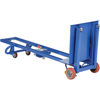 Empileur &agrave; plateforme, M&eacute;canisme Treuil manuel, Capacit&eacute; de 400 lb, Levage max de 58" MAS Chibougamau