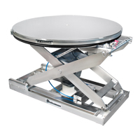 Positionneur pour palette &agrave; nivellement automatique EZ Loader SS - 100% acier inoxydable, 43" lo x 43" la, Capacit&eacute; 4000 lb MAS Chibougamau