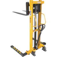 Gerbeur hydraulique manuel, Fonctionnement Pompe manuelle, Capacit&eacute; 2000 lb, Lev&eacute;e max 63" MAS Chibougamau