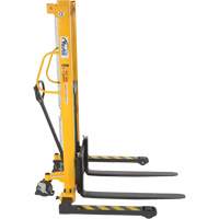 Gerbeur hydraulique manuel, Fonctionnement Pompe manuelle, Capacit&eacute; 2000 lb, Lev&eacute;e max 63" MAS Chibougamau
