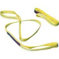 Nylon Sling, Double Ply, Double Eye, Type 3, 1" W x 6' L, 1000 lbs. Vertical Load Limit MAS Chibougamau