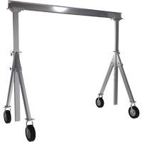 Grue-portique ajustable en aluminium, 10' lo, Capacit&eacute; 1500 lb (0,75 tonne) MAS Chibougamau