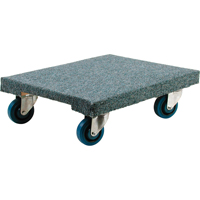 Wood Dollies - Heavy-Duty, Rubber Wheels, 1400 lbs. Capacity, 18" W x 30" D x 7" H MAS Chibougamau