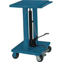 Table de travail hydraulique, 18'' lo x 18'' la, Acier, Capacit&eacute; 500 lb MAS Chibougamau